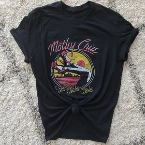 Motley Crue rocker tee